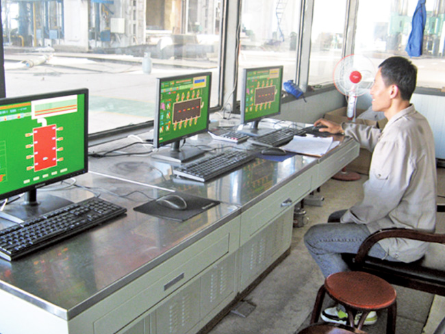 全自动加热炉、正火炉操作室
